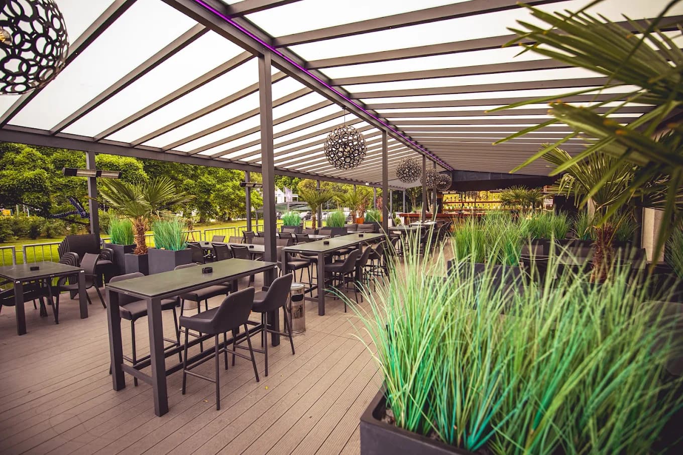 Terrasse im Angerhof Duisburg